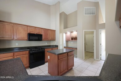 Looking into Kitchen from breakfast bar