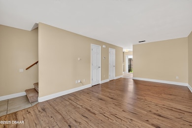 Great Room stairs wall