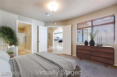 Bedroom with baseboards