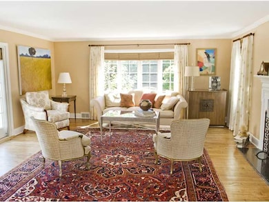 Living Room. The living room is roomy and bright w