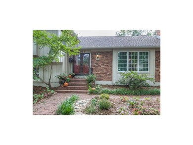 Charm abounds in this huge split level home.