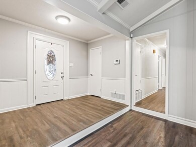 Entry and hall to bedrooms