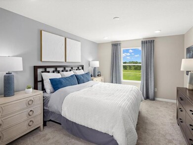 *Photo of Model Home - Owners Bedroom*