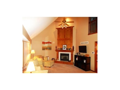 Living Room with Newer pattered carpet.  ALL the u