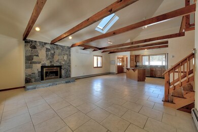 Stone Fireplace