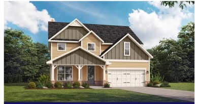 Craftsman house featuring an attached garage, conc