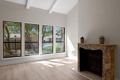 Living room featuring healthy amount of natural l