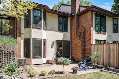 Backyard patio where you own 18 FT from the back of your home
