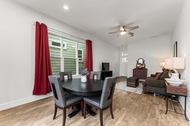 Dedicated breakfast/dining area with easy access t
