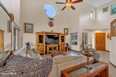 Toward front door from dining room