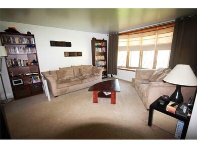 Living Room. The comfortable Living Room is bright