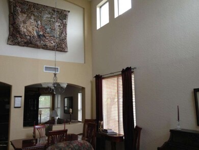 high ceilings dining RM