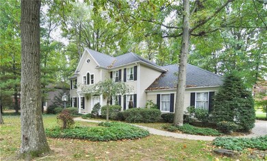 Treed corner lot