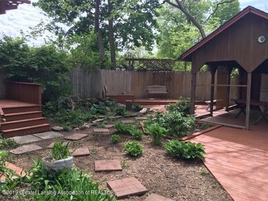 summer in the private yard