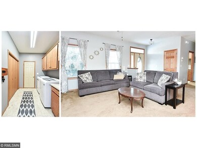 Main floor laundry! Located to the right of the li