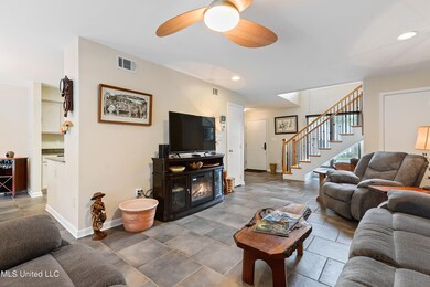 Downstairs area
