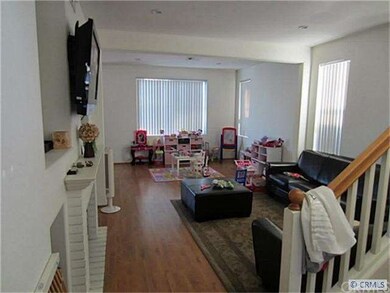Living room leading into dining area