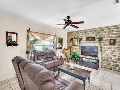 Living room view from foyer