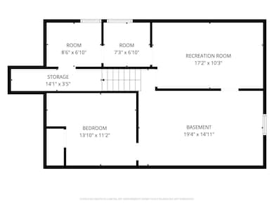 Lower Level Floor Plan