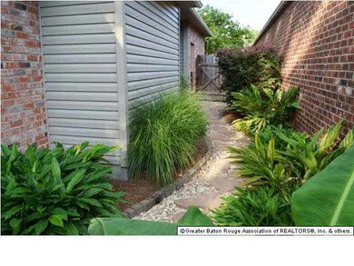 View of path from rear yard