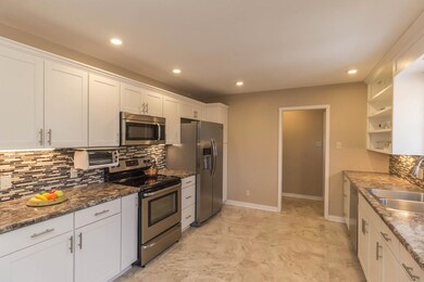 Tile back splash