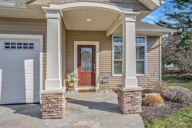 Covered front porch