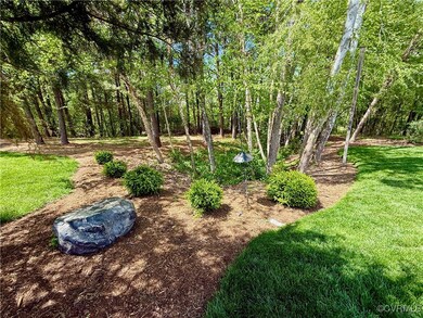 View of beautiful landscapedbackyard