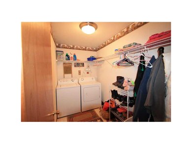 Laundry Area. Across from the pantry, right inside