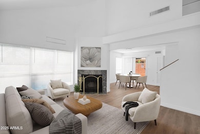 Furnishings livng and dining area