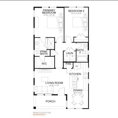 The well designed Floor plan of the property.