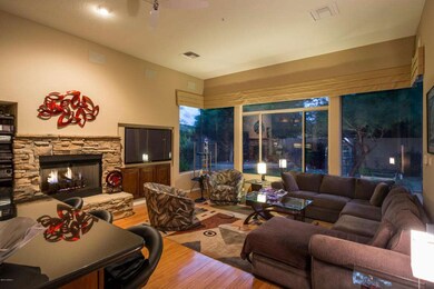Family Room with Wet Bar
