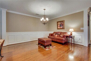 Enjoy special occasions in the formal dining area! Or you can use this space as an additional sitting area, which is open to the great room and kitchen.