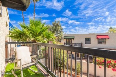Private balcony
