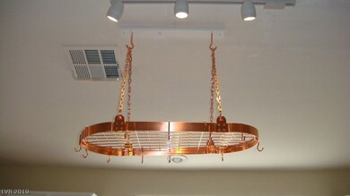 Hanging Pot Rack over Island!