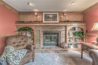 You will appreciate this fireplace on all those co