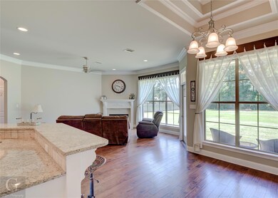 Breakfast Bar, looking to the Dining and Living Ro
