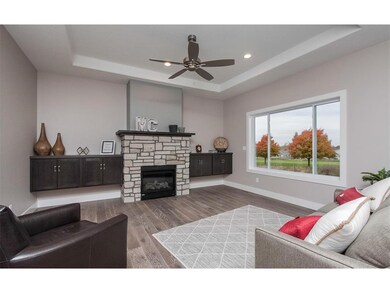 Great Room - wide plank white oak engineered wood 