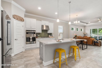 Oversized Island & Extra Lighting