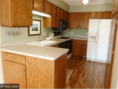 There is plenty of cabinet and counterspace in the