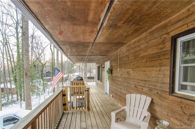 Covered wrap-around porch
