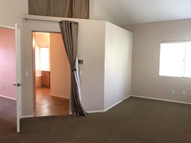 Entrance to master bathroom.