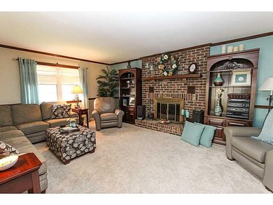 Family Room. 1st Floor Family Room with Wood Burni