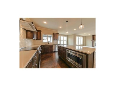 Quartz counter tops. LED Bulbs in main level can l