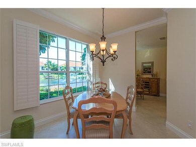Dining Area with Lake Views
