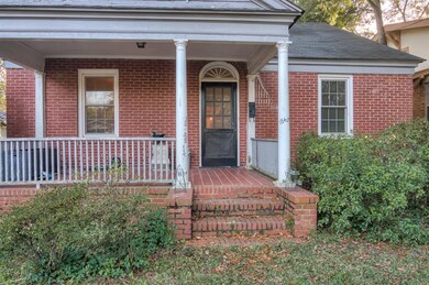Covered front porch