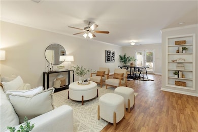 Open floor plan makes entertaining easy!