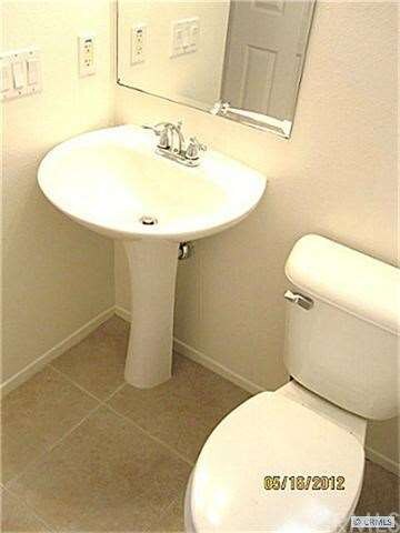 DOWNSTAIRS HALF BATH WITH PEDISTAL SINK