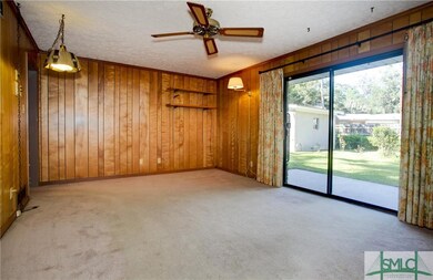 Family Room with sliding doors to Patio