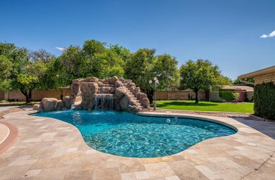Pool with Waterslide