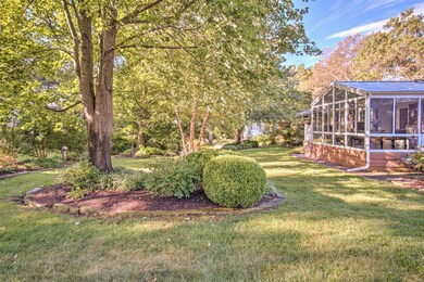 Enjoy the professionally landscaped yard from the 4 season room or set out your table and enjoy the fall weather soon to come.